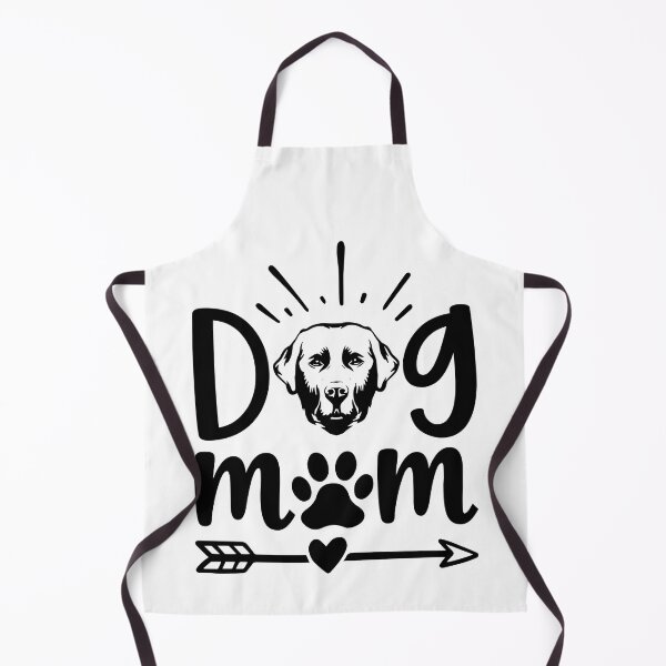 Item preview, Dog Mom. Cute labrador retriever quote in black color designed and sold by pureblacks.