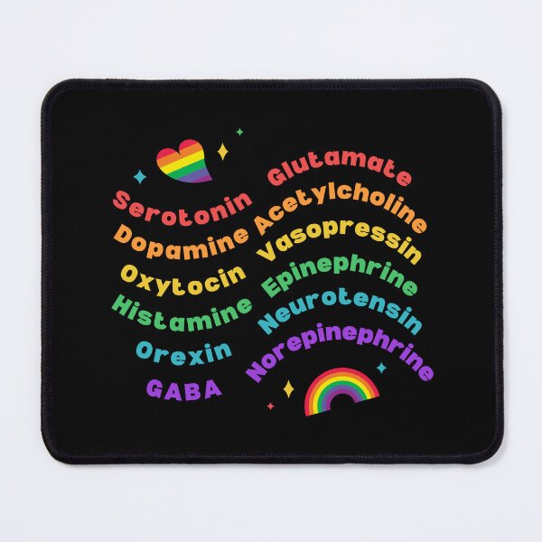 Item preview, Neurotransmitters - Neuroscience, Psych, Psychiatrist, Neuron, Dopamine, Serotonin, Mental Health, Mental Illness, Oxytocin, GABA, Glutamate, Orexin designed and sold by jadedscientist.