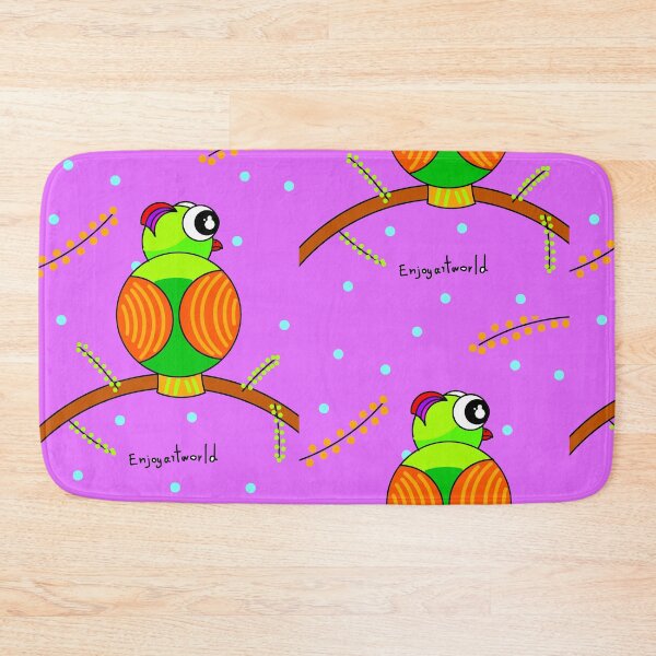 Item preview, A little bird on snow day designed and sold by EnjoyArtWorld.