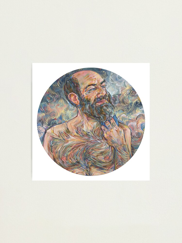 Alternate view of Gwennalangelo's David Painting - 2017 Photographic Print