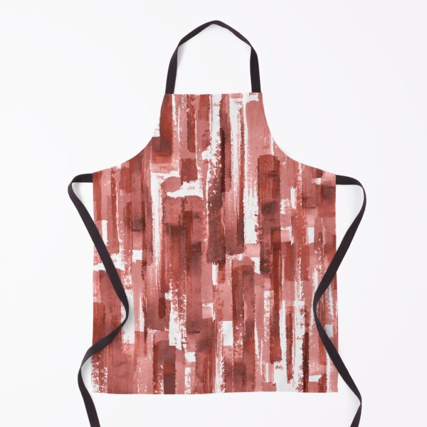 Item preview, Watercolor Paint Brush Lines Strokes Red designed and sold by antevasinart.
