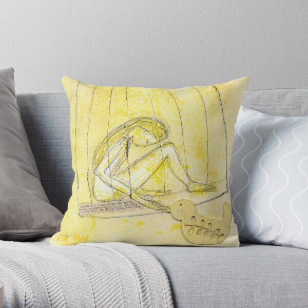 Satie Gymnopédie 1 lent et douloureux Throw Pillow