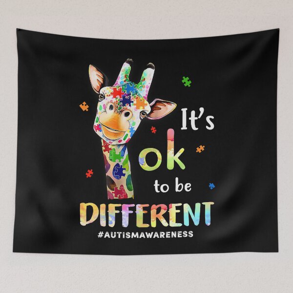 Item preview, Autism Awareness It's Ok To Be Different designed and sold by ImkeAhrens.