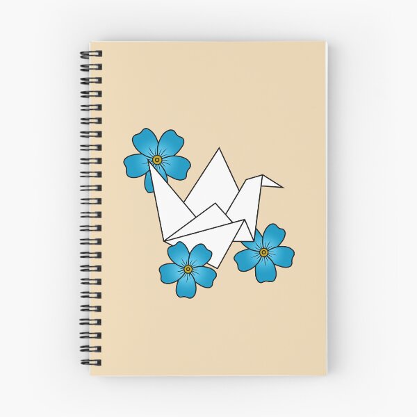Item preview, Paper Crane - Light Blue designed and sold by TheeForestFox Shop.