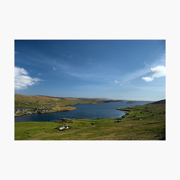 Lerwick Shetland Islands Scotland Art Print travel print/ -  Portugal