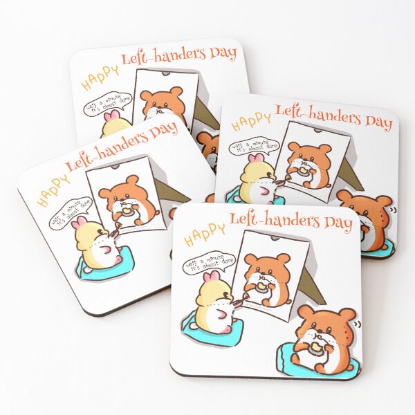 Item preview, Hamster | Hamster Lover - Left-Handers Day designed and sold by FennyWijayaMomo.