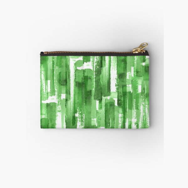 Item preview, Watercolor Paint Brush Lines Strokes Green designed and sold by antevasinart.