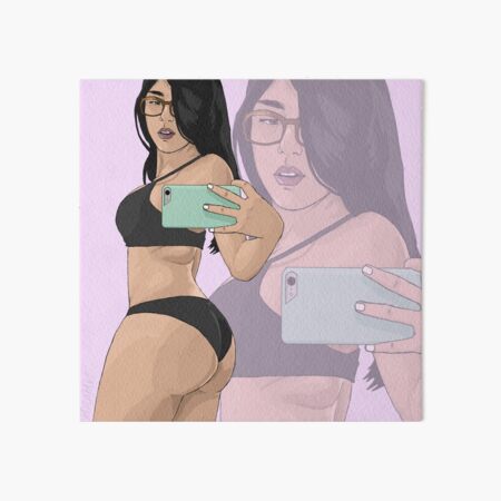 Mia khalifa estrella porno Lámina rígida