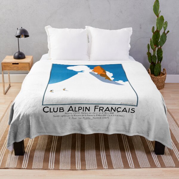 Item preview, 1920 FRANCE French Alpine Club Poster designed and sold by retrographics.
