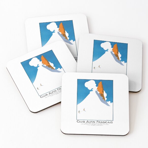 Item preview, 1920 FRANCE French Alpine Club Poster designed and sold by retrographics.