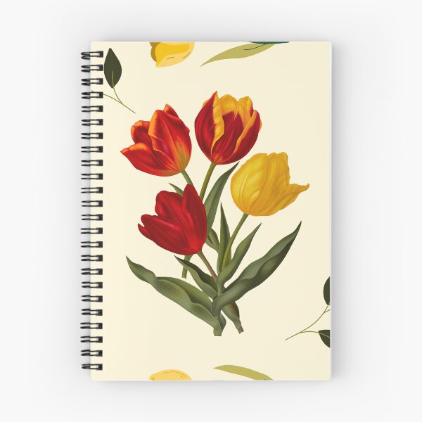 Item preview, Tulipanes de fuego dorado designed and sold by gabbledesign.