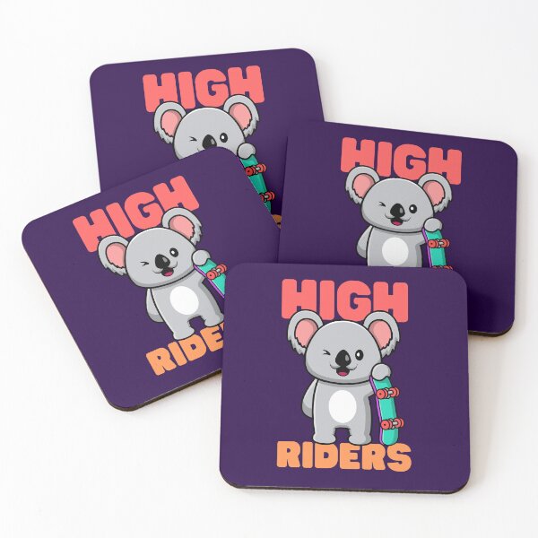 Item preview, | High Riders | Koala Loves Skateboarding | designed and sold by Keep Smiling.