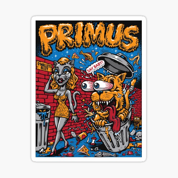 Primus - Logo Windshield Decal – Club Bastardo