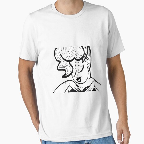 Retro Pin Up: The Dame by Art In The Garage Essential T-Shirt