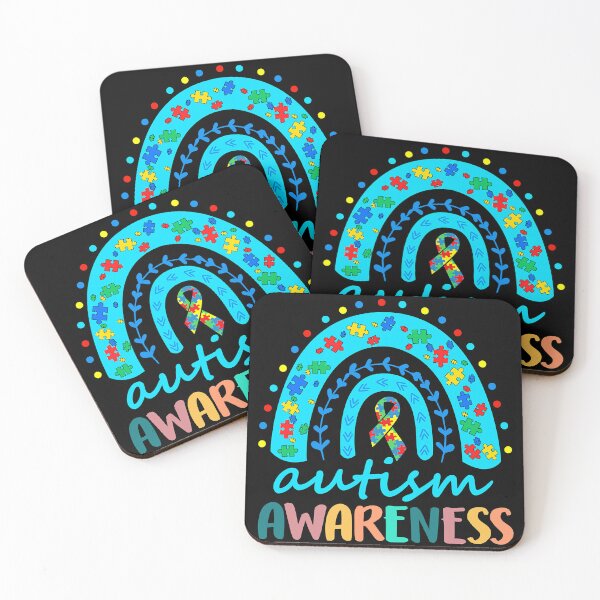 Item preview, Autism Awareness Rainbow Puzzle Autism Awareness Month designed and sold by ImkeAhrens.