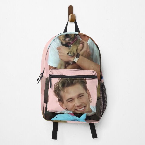 Item preview, austin butler playing with his dog designed and sold by marcocoulter.