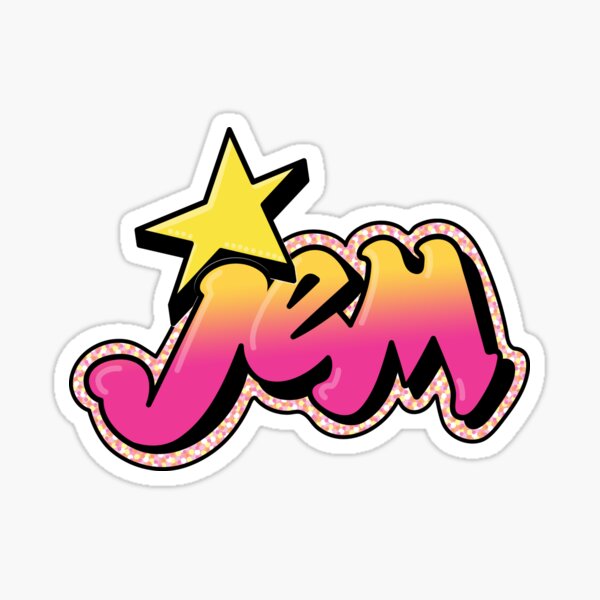 Jem and the Holograms Sticker