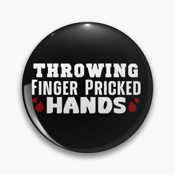 Item preview, Throwing Finger Pricked Hands  designed and sold by CatGirl101.