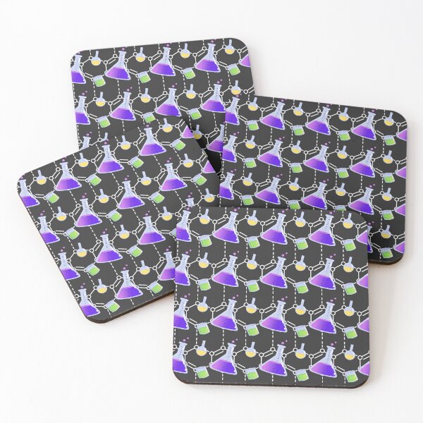 Item preview, Chemistry Flasks Pattern designed and sold by gabbledesign.