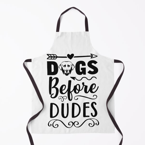 Item preview, Dogs before dudes. Cute labrador retriever quote in black color designed and sold by pureblacks.