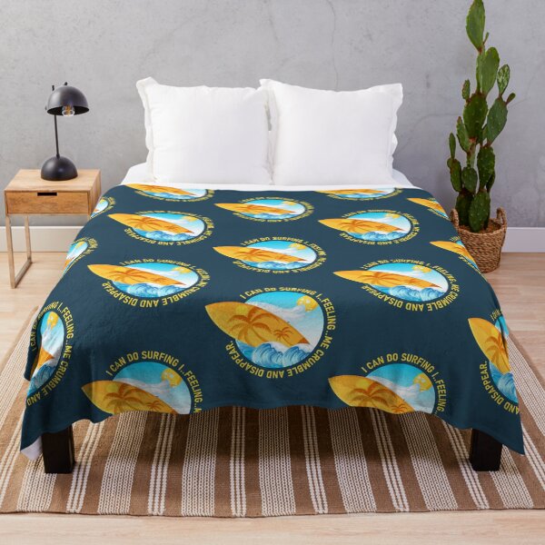 Item preview, I can do surfing i feeling me crumble and disappear designed and sold by DesignDorks.