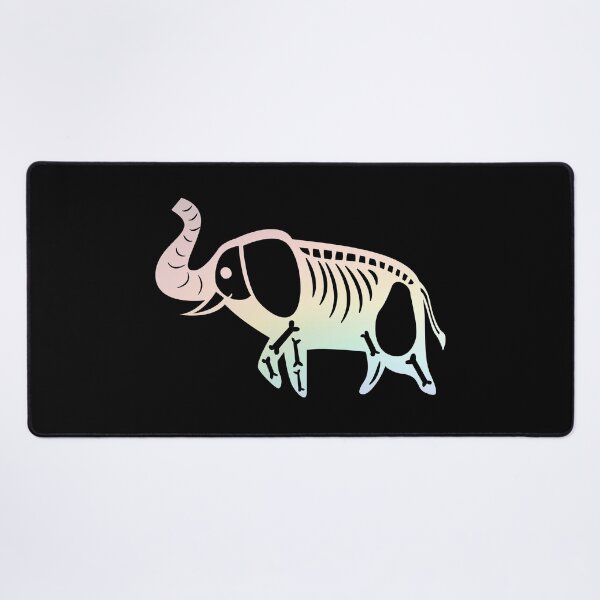 Item preview, Skeleton Elephant | Rainbow designed and sold by ChiweenieHobbit.