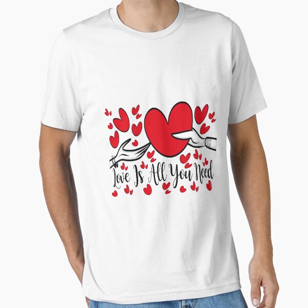 Love Is All You Need by Art In The Garage Essential T-Shirt