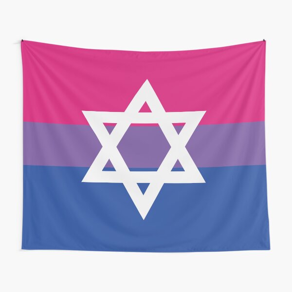 Item preview, Bi Jewish Pride designed and sold by MajesticCube.
