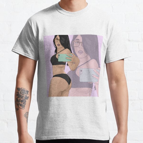 Mia khalifa pornstar Classic T-Shirt