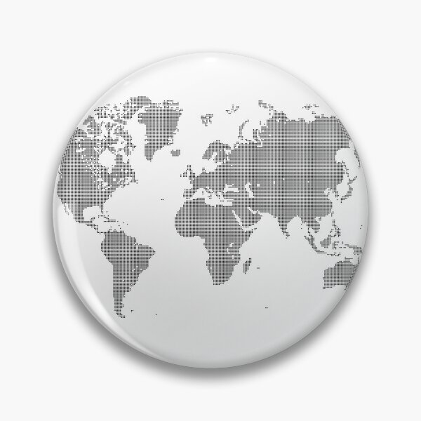 Item preview, World map designed and sold by Catostrophiqu.