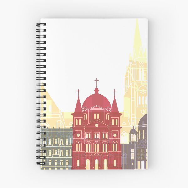 Item preview, Lodz skyline poster designed and sold by paulrommer.