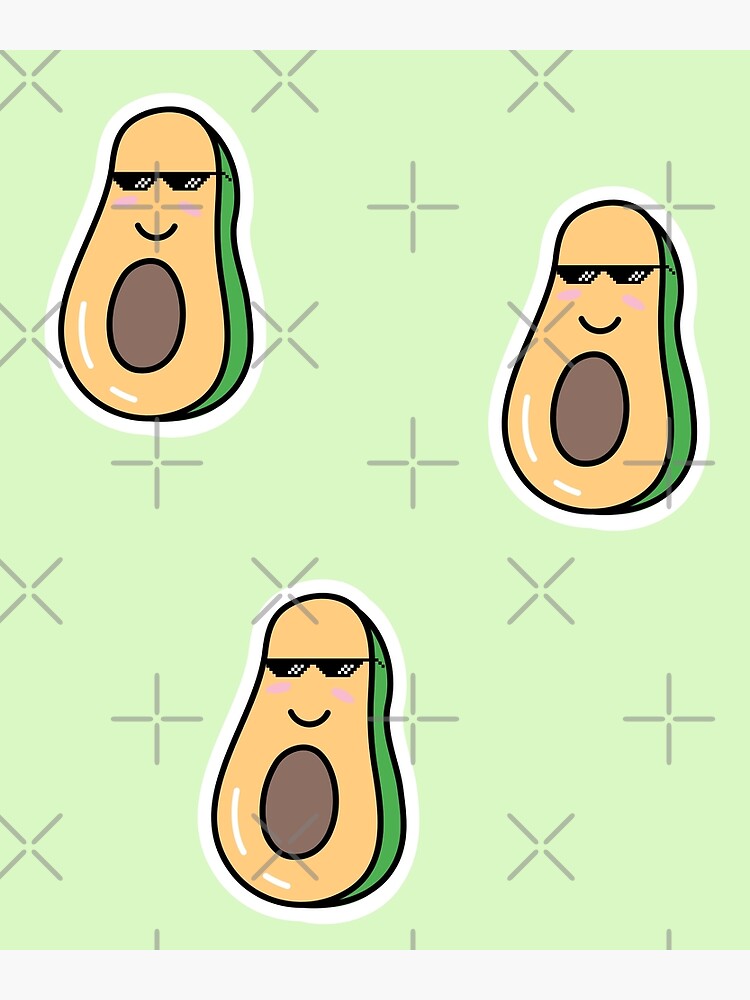 Discover Avocado Meme, Funny Avocado, Avocado Lover Premium Matte Vertical Poster