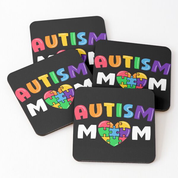 Item preview, Autism Mom Heart Autism Awareness designed and sold by DerryReinhard.