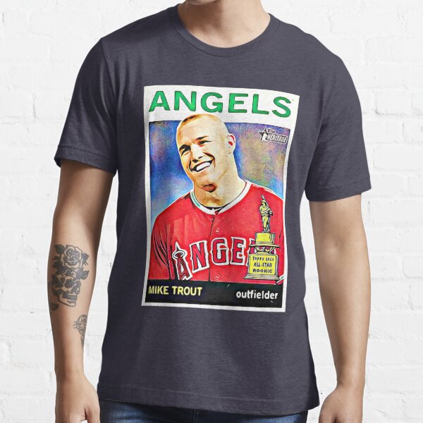 Nike Youth Los Angeles Angels Mike Trout #27 Red T-Shirt