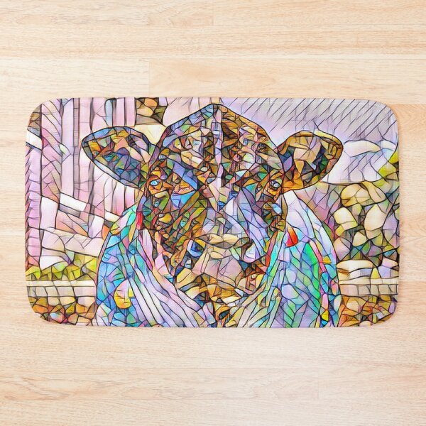 Item preview, abstract cow designed and sold by FlippinTurtles.