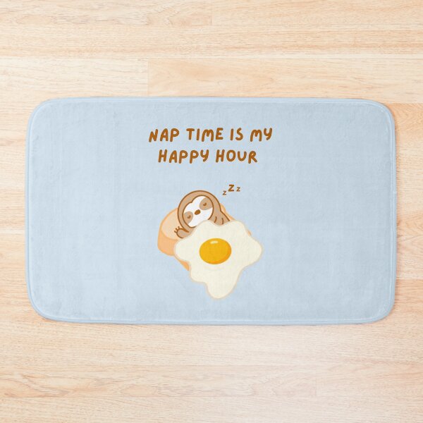 Item preview, Nap Time is My Happy Hour Sloth designed and sold by theslothinme.