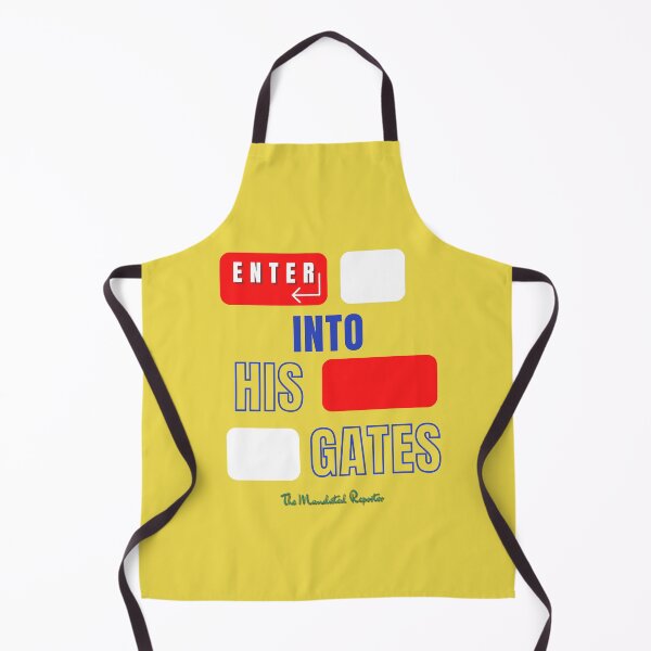 Item preview, ENTER into His Gates - Yellow designed and sold by TheReporter1.