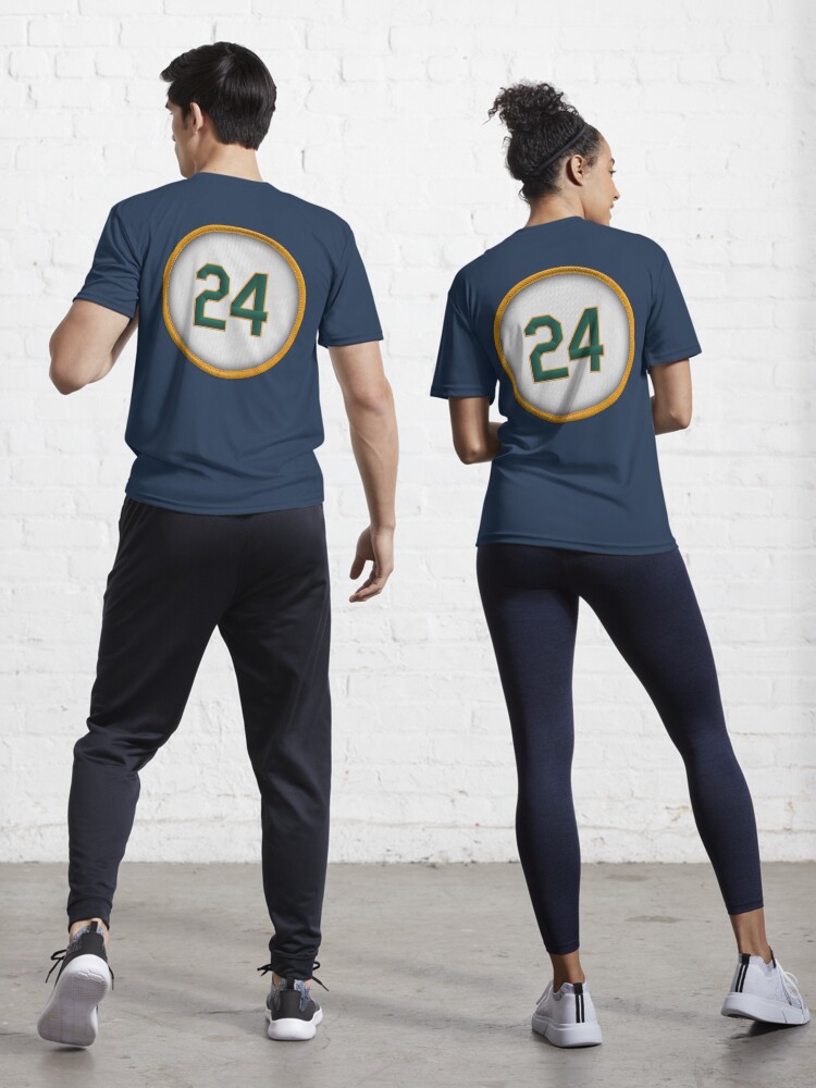 Rickey Henderson ManOfSteal 24/Gift For Fans | Active T-Shirt