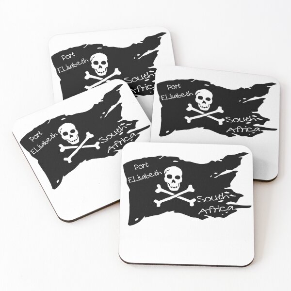 Item preview, Flag port elisabeth South Africa - Pirate society designed and sold by WhereIsTravis.