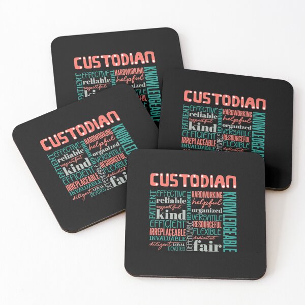 Item preview, CUSTODIAN JANITOR AND SCHOOL CUSTODIAN CLEANING designed and sold by sobriowslen.