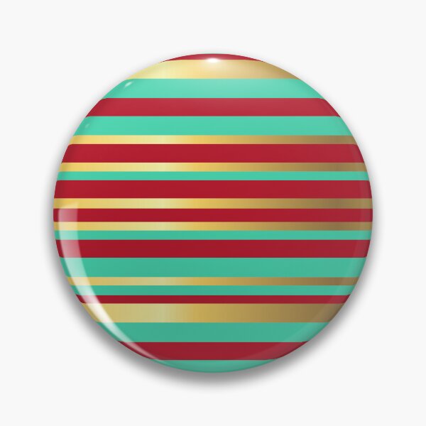 Item preview, Turquoise, Red and Gold Vintage Stripes designed and sold by Gerson Ramos.