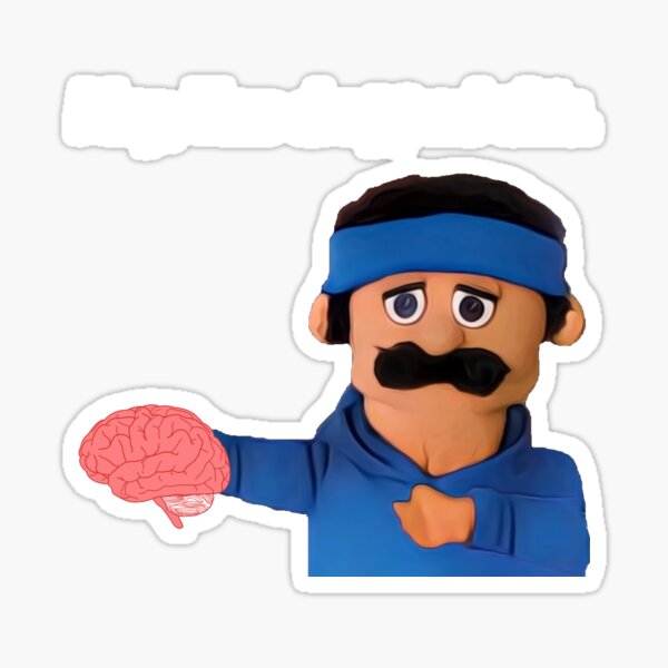 "Hey you Dropped This Awkward Puppet Diego Tshirt" Sticker for Sale by