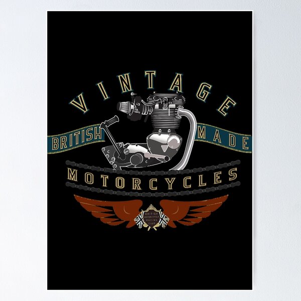 Aperçu de l'œuvre Motos de fabrication britannique créée et vendue par JanetDiaz93774.