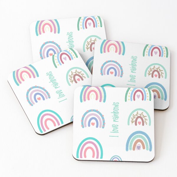 Item preview, Cute rainbow stickers designed and sold by creativepod.