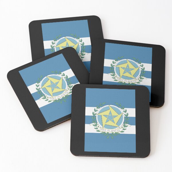 Item preview, Free Planets Alliance Flag (New) Photographic Print designed and sold by Welve36tea.