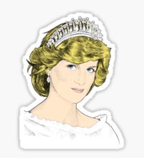 Diana - Queen of Hearts Sticker