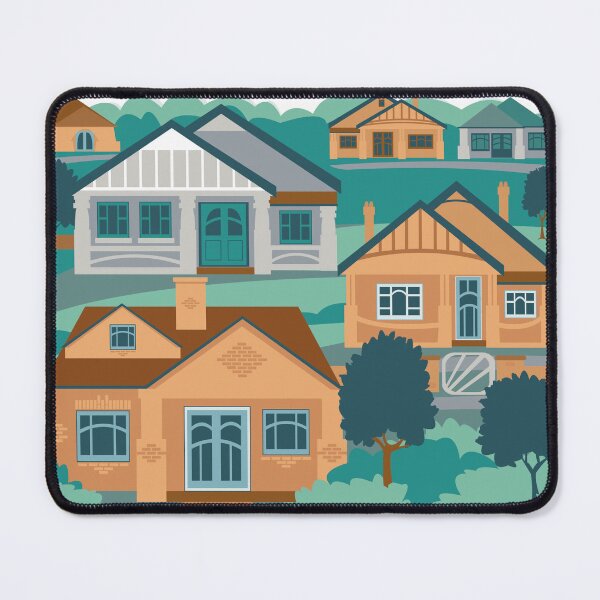 Item preview, Suburban Bungalows designed and sold by Julia Marshall Felix.
