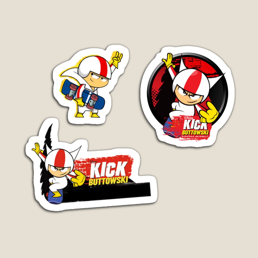 Kick Buttowski Sticker Pack