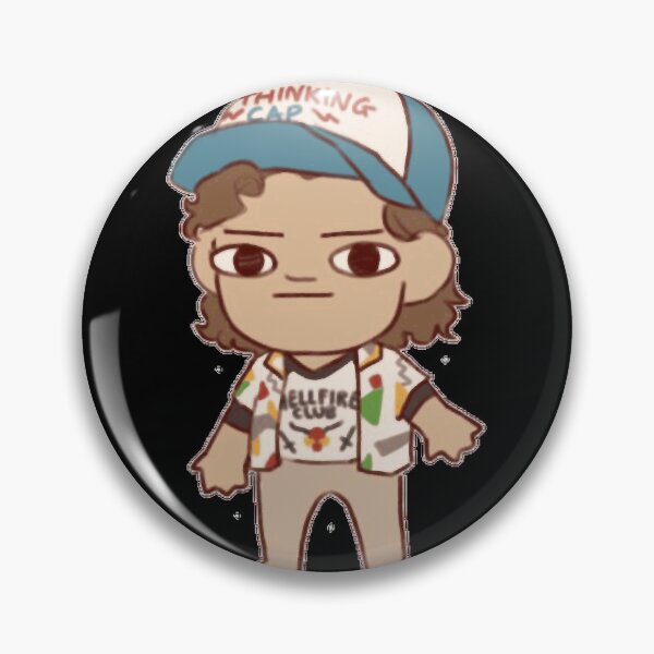 Item preview, Frog hat garf  Furb and garf 2.0 Mini Dustin Season 4  Sticker designed and sold by Welve36tea.