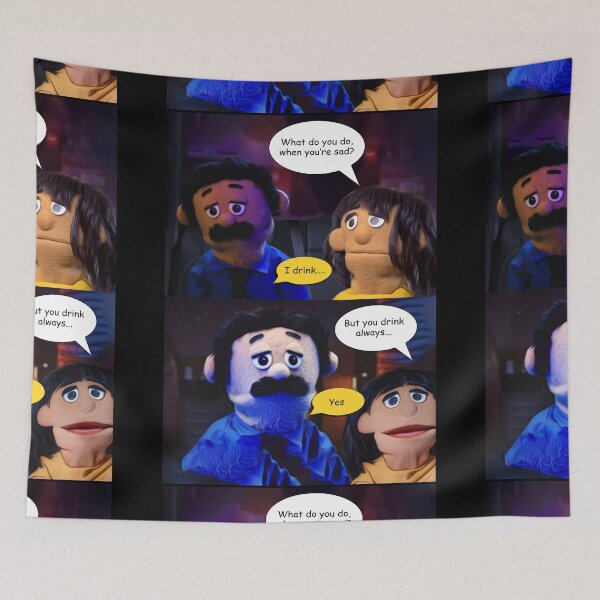 Item preview, Awkward Puppets Diego designed and sold by BDCSTYLE.